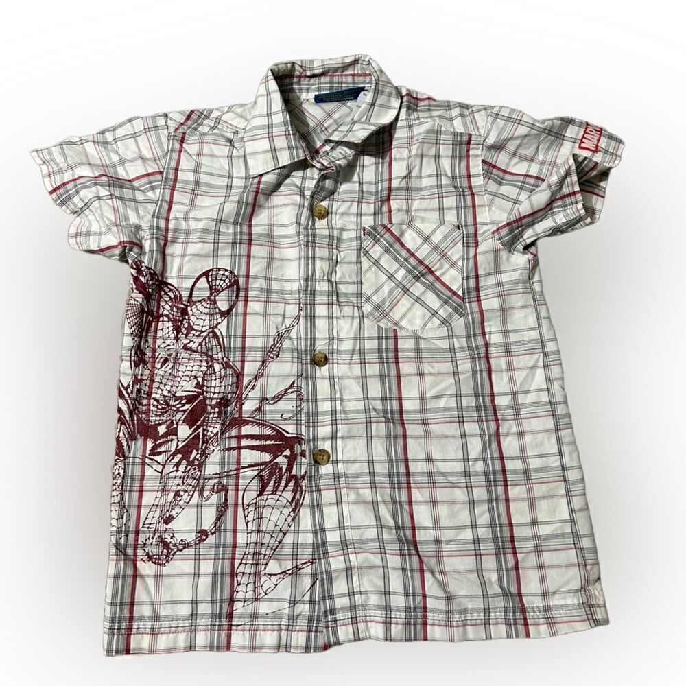 Y2K Spider-Man Boys Shirt